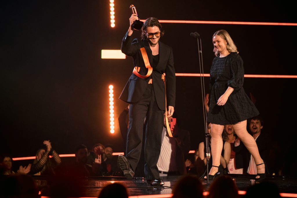 Benjamin Ingrosso vinner en grammis