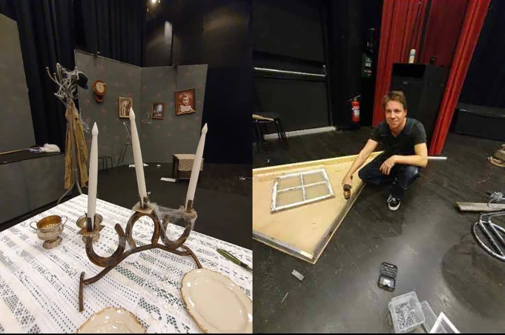 kulisserna samt Janne som jobbar med dem.