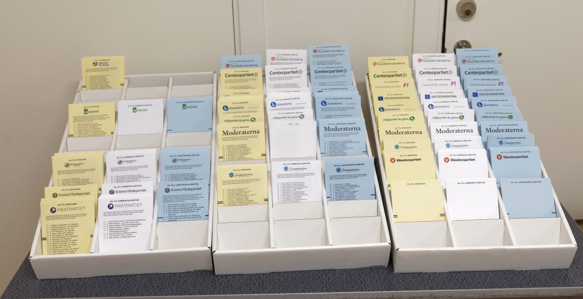 Vilka är partierna i Sveriges riksdag?